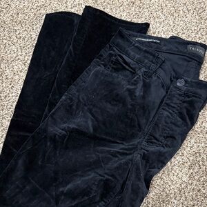 Talbots velvet jeans